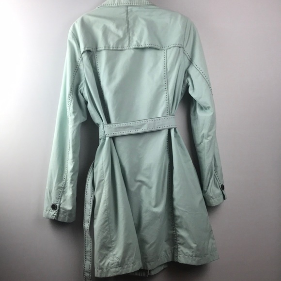 EDDIE BAUER SZ L trench jacket Stitching pattern. - Picture 6 of 8